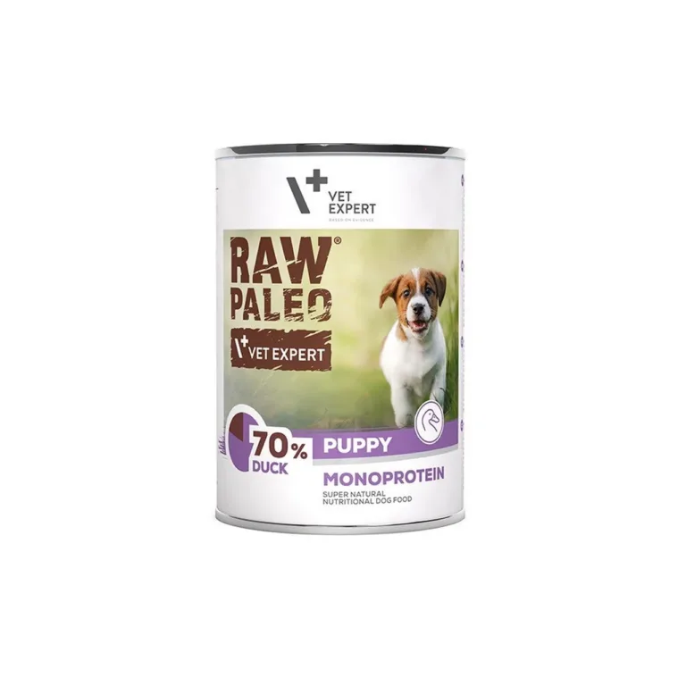 VetExpert Raw Paleo pardilihast kutsikatoit konservis 400g purk