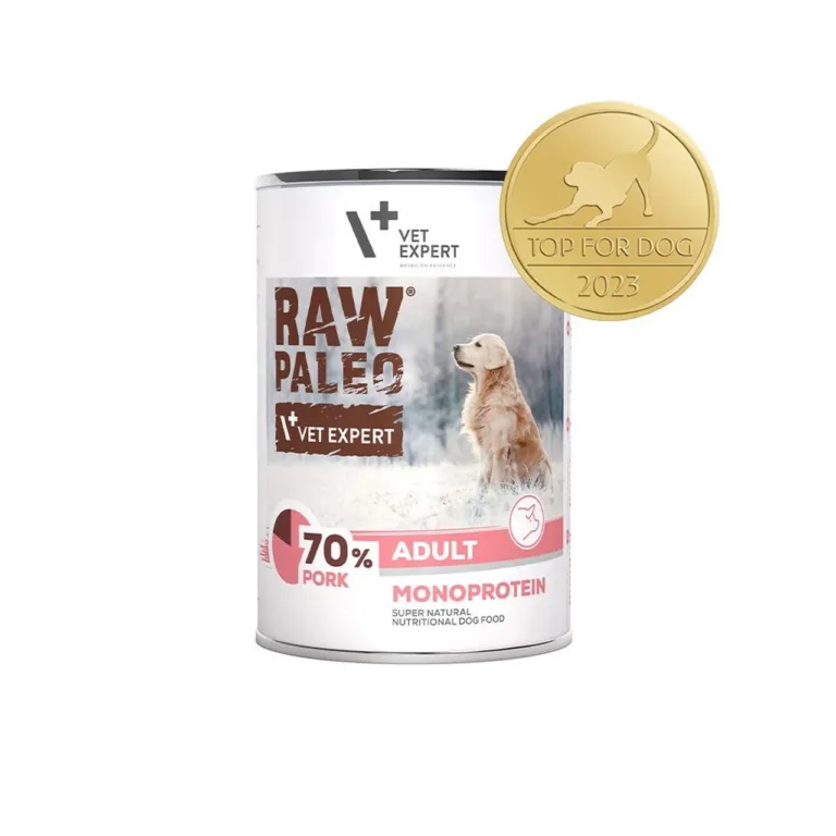 VetExpert Raw Paleo sealiha märgtoit täiskasvanud koertele 400g