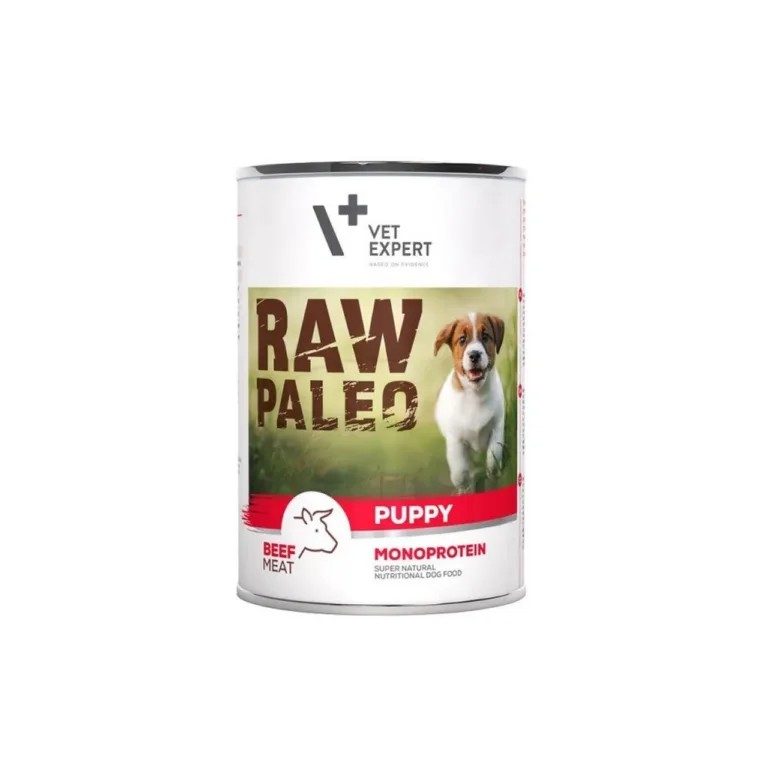 VetExpert Raw Paleo Puppy veiseliha monoproteiin märgtoidukonserv