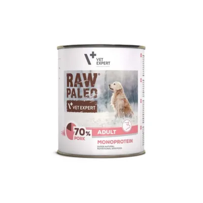 VetExpert Raw Paleo sealiha monoproteiin märgtoidu purk
