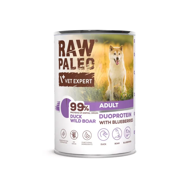 pardilihaga märg koeratoit VetExpert RAW PALEO konserv