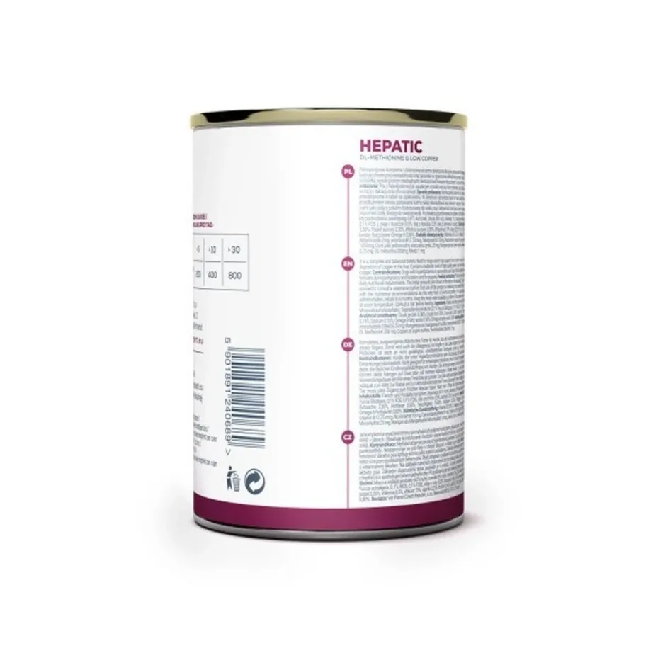 VetExpert Hepatic 400 g konserv koertele maksa toetav veterinaardieettoit – 3