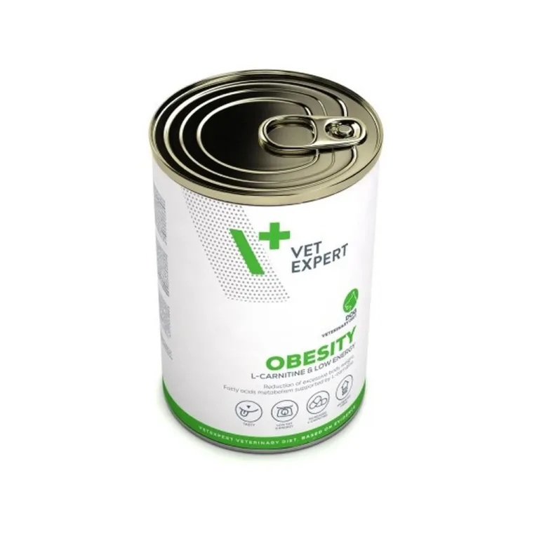 Kanamaitseline dieettoit koertele VetExpert konserv avavaatega