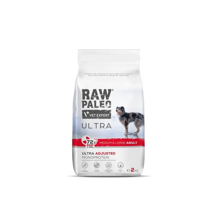 VetExpert Raw Paleo Ultra 10 kg kuivtoit suurtele koertele