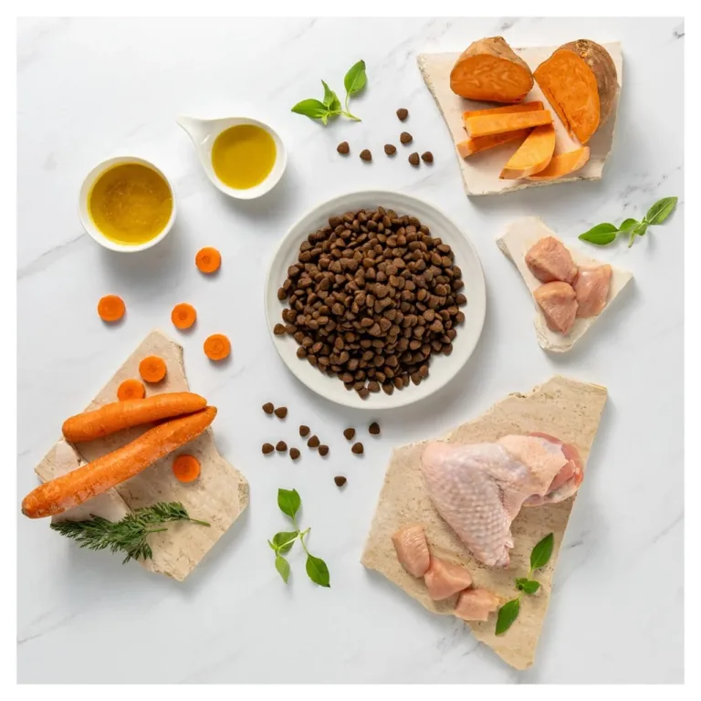 Raw Paleo Ultra kutsikatoidu koostisosad
