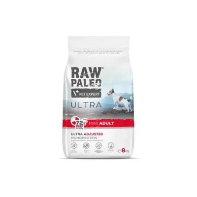VetExpert Raw Paleo veiselihaga kuivtoit väiksele koerale, 8 kg