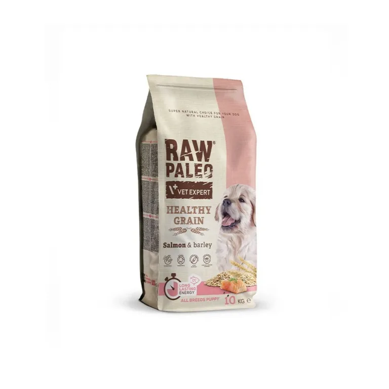 lõhega kutsikate kuivtoit 10 kg, VetExpert Raw Paleo pakk