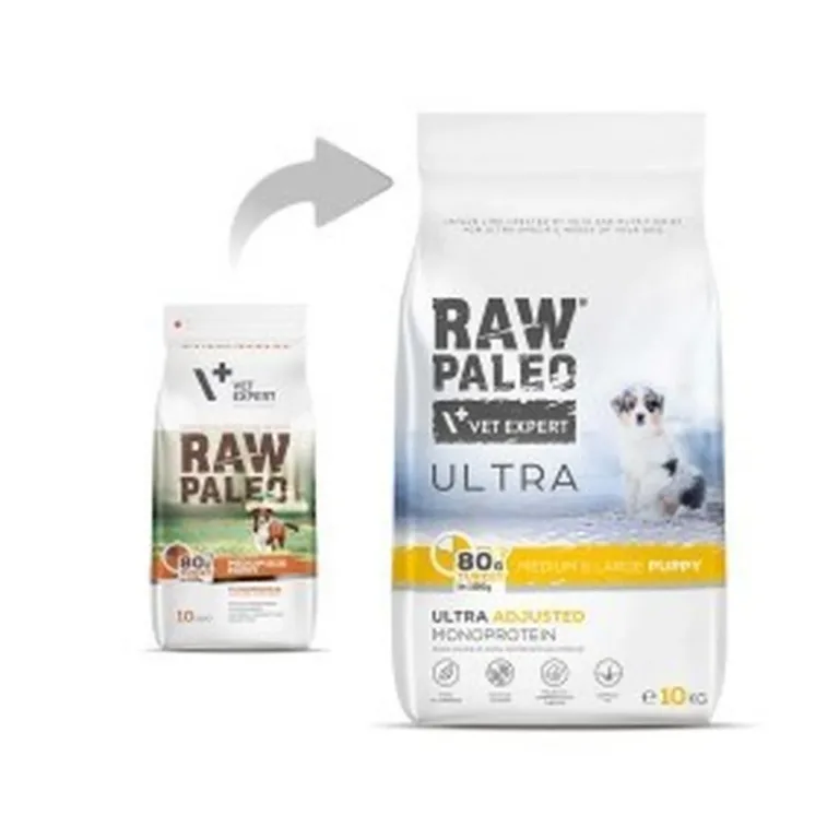 VetExpert Raw Paleo Ultra Puppy suured ja väikesed pakendid