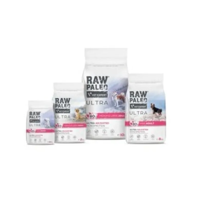VetExpert Raw Paleo Ultra sealihaga kuivtoit väikestele koertele