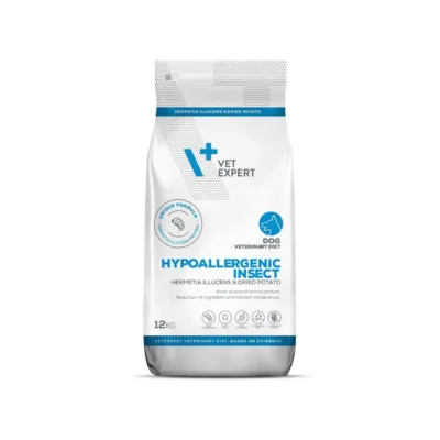 VetExpert Hypoallergenic Insect koeratoidu 12 kg pakend