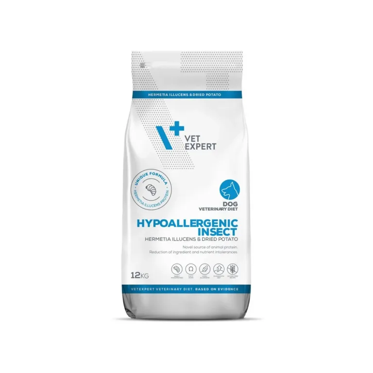 VetExpert Hypoallergenic Insect koeratoidu 12 kg pakend