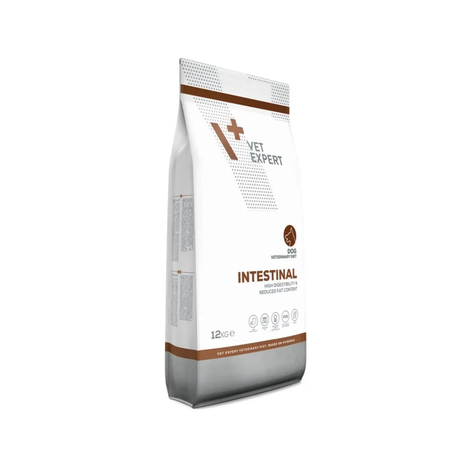 VetExpert Veterinary Diet Intestinal 12 kg gluteenivaba ja sojavaba kuivtoit seedetraktiprobleemidega koertele – 3