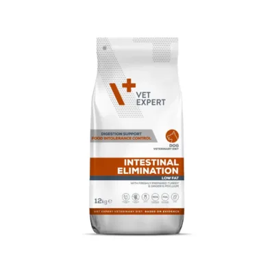 VetExpert koeratoit 12 kg Intestinal Elimination eesvaade