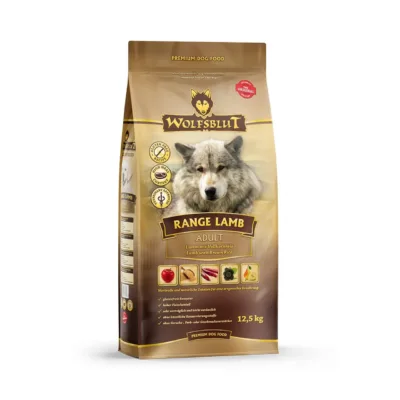 lambaliha ja pruuni riisiga koeratoit Wolfsblut 12,5 kg kott