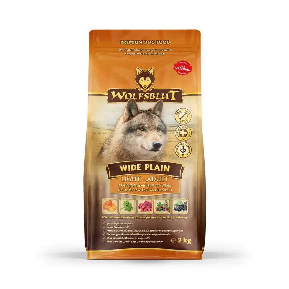 Wolfsblut Wide Plain Adult 2 kg hobuseliha ja bataadiga teraviljavaba kuivtoit täiskasvanud koertele – 2