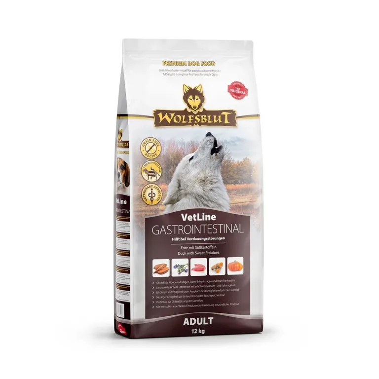 Wolfsblut VetLine pardiliha maguskartuli koeratoit 12 kg pakk