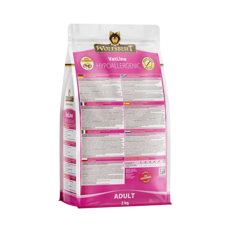 Wolfsblut VetLine Hypoallergenic pakendi tagakülg 2kg