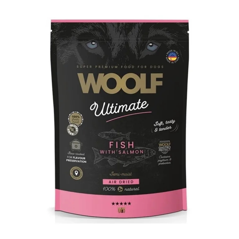 poolniiske koeratoit lõhega WOOLF Ultimate 1kg pakend