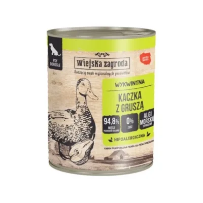 Wiejska Zagroda pardilihaga märgtoit koertele 800g purk