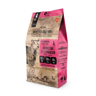 lambaga kuivtoit kutsikatele Wiejska Zagroda 2 kg kott