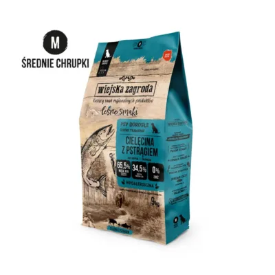 veise ja forelliga kuivtoit koertele 9kg pakk