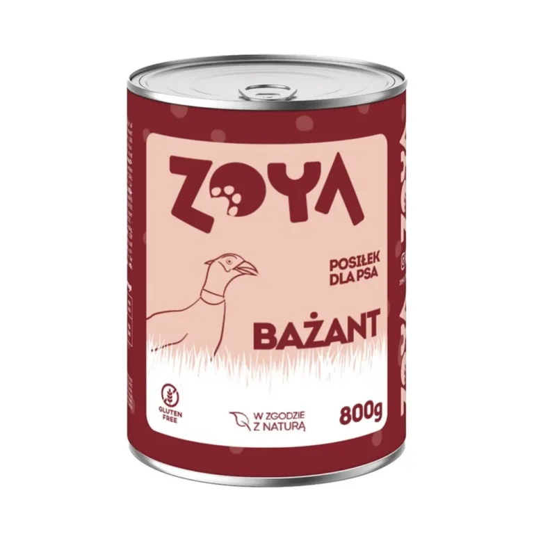 ZOYA faasanilihaga märgtoit koertele 800g purk