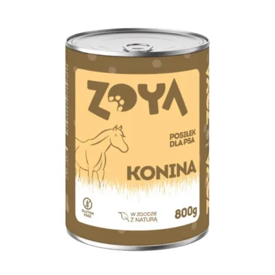 Zoya hobuseliha märgtoit koertele 800g purgis