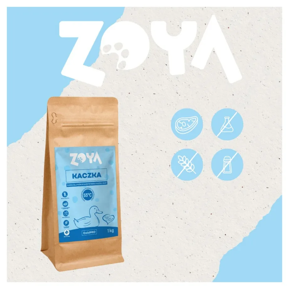 ZOYA ColdPRO Duck 1 kg gluteenivaba kuivtoit täiskasvanud koertele kõikidele tõugudele – 3