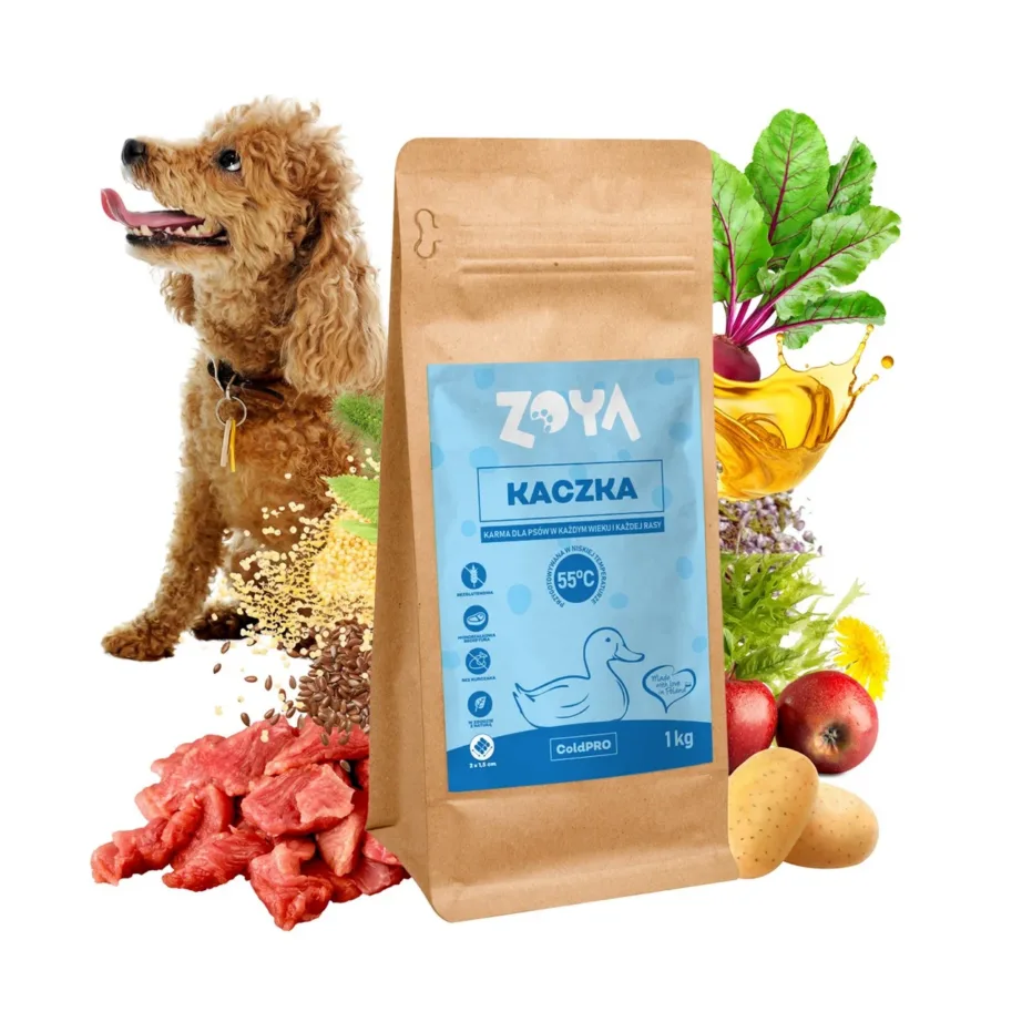 ZOYA ColdPRO Duck 1 kg gluteenivaba kuivtoit täiskasvanud koertele kõikidele tõugudele – 4