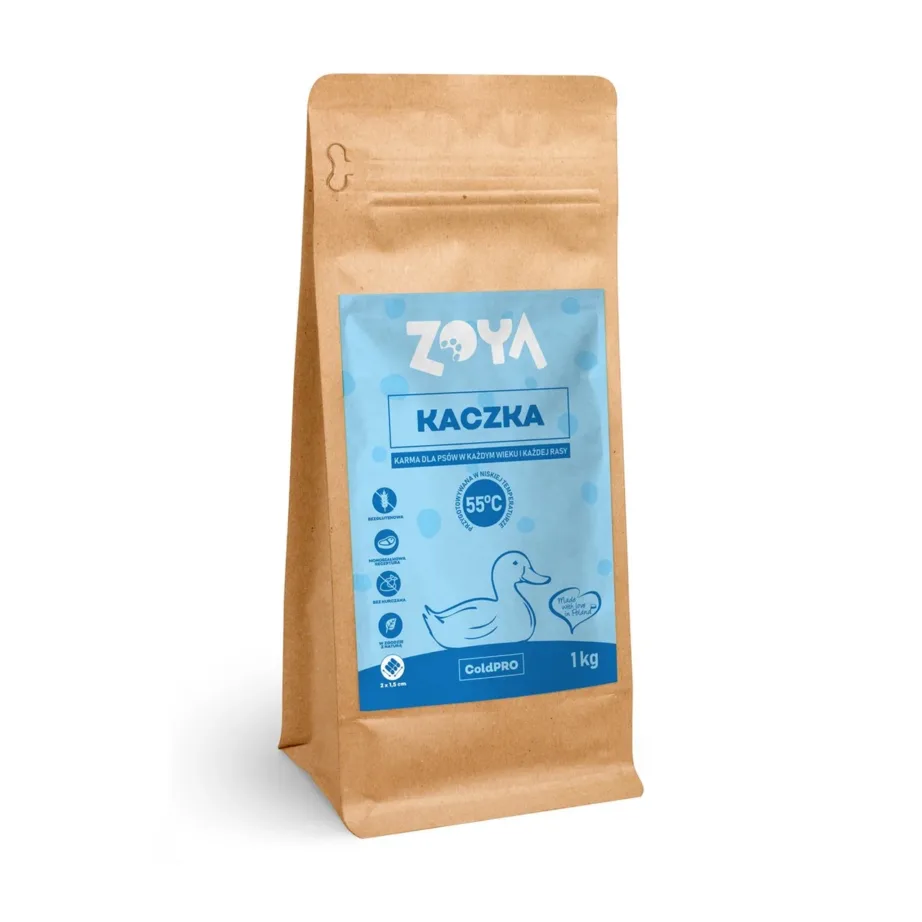 ZOYA ColdPRO Duck 1 kg gluteenivaba kuivtoit täiskasvanud koertele kõikidele tõugudele