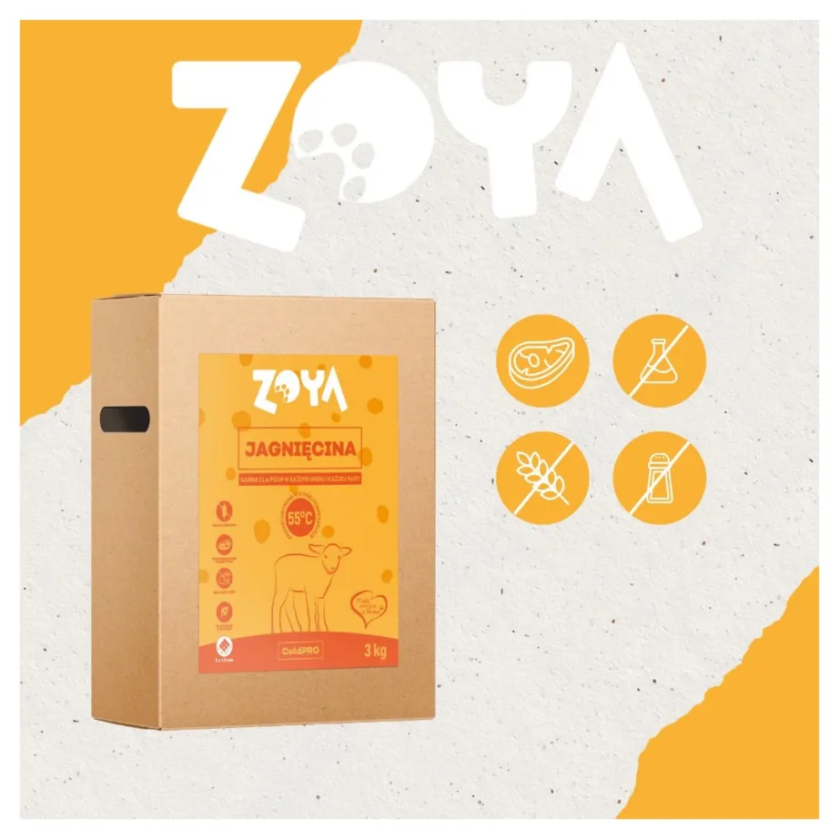 ZOYA ColdPRO Lamb 3 kg gluteenivaba kuivtoit tundliku seedimisega täiskasvanud koertele – 3