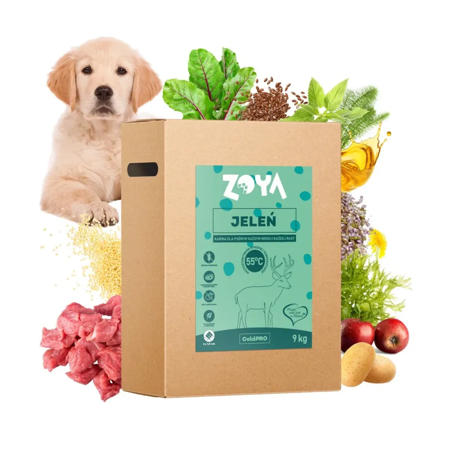 ZOYA ColdPRO Deer 9kg gluteenivaba hirveliha kuivtoit tundliku seedimisega täiskasvanud koertele – 4