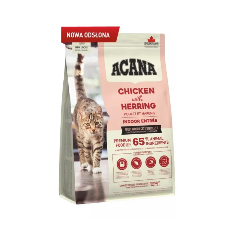 ACANA Indoor kanamaitseline kuivtoit kassile pakk