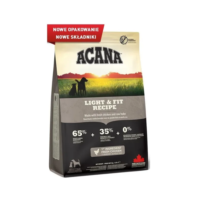 ACANA kana kuivtoit täiskasvanud koertele Light & Fit 2kg