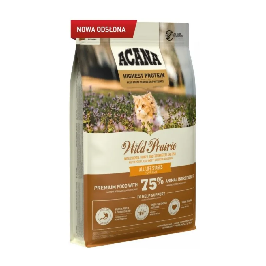 teraviljavaba kassitoit kalamaitseline ACANA Wild Prairie 4,5 kg kott