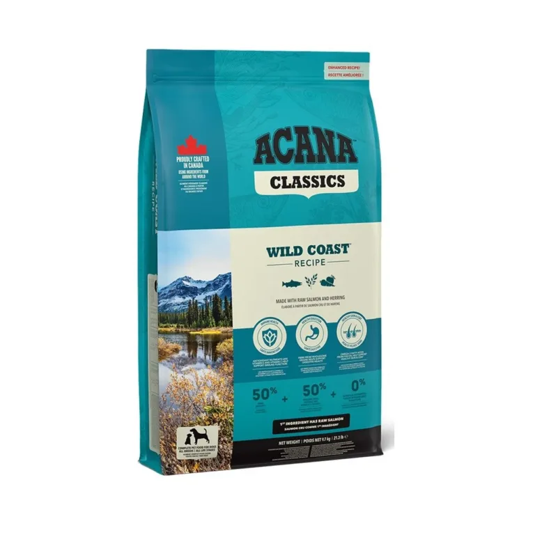 acana kala kuivtoit koertele Wild Coast 9,7kg pakk