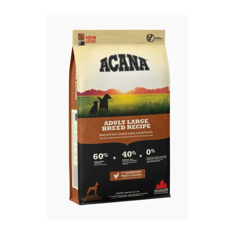 ACANA Adult Large Breed 17 kg gluteenivaba kuivtoit suurtele koertele esikülg