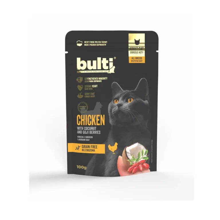 kana märgtoit kassile BULTI Superfoods 100g pakend