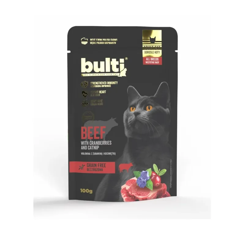 veiselihaga märgtoit kassile BULTI Superfoods 100g pakk