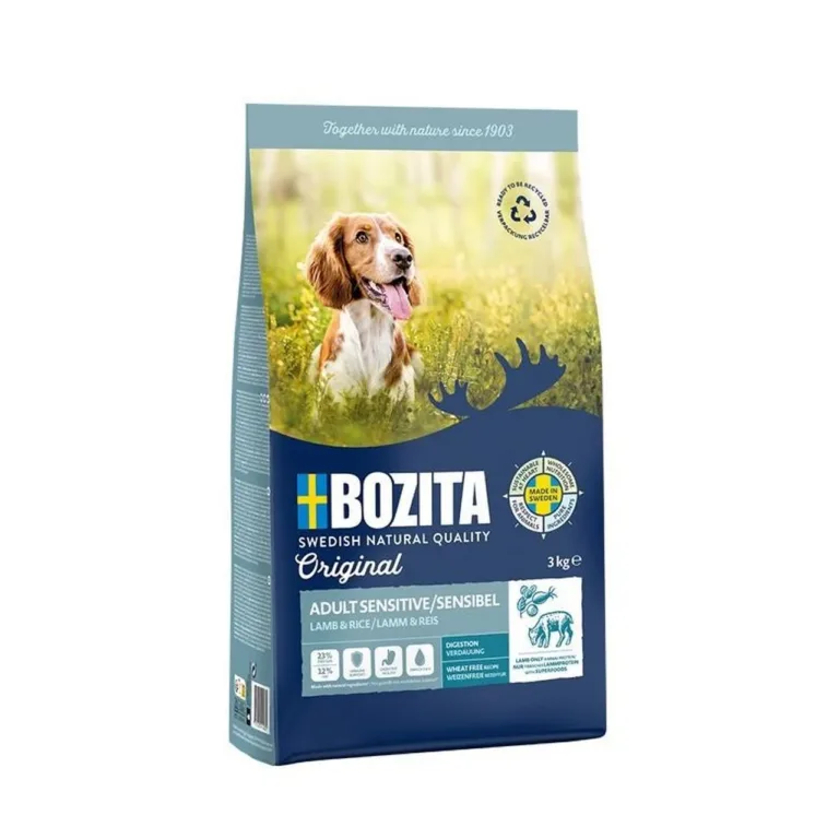 Bozita lambalihaga kuivtoit tundliku kõhuga koerale 3kg