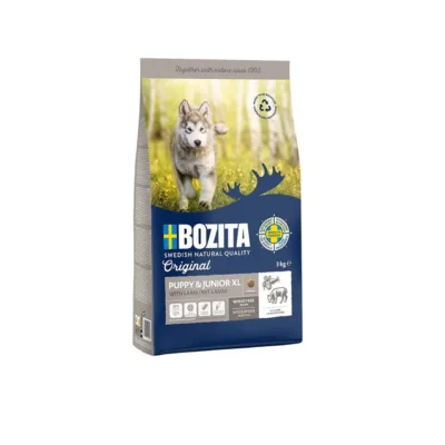 Bozita Original Puppy & Junior XL lambalihaga kutsikatoit suurtele tõugudele kott