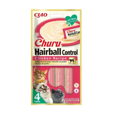 kanamaitseline karvapallide vastane kassimaius INABA Churu pakk