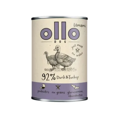 pardilihaga märg koeratoit OLLO Umami 400g konserv