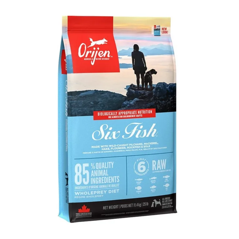 Orijen Six Fish teraviljavaba koeratoit kala 11,4kg pakend