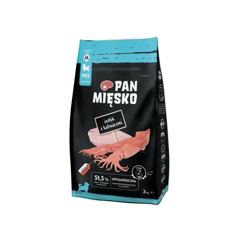 kalkuniga kutsikate kuivtoit 3kg, PAN MIĘSKO pakend