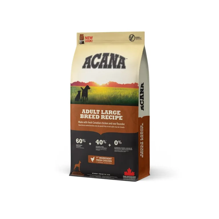 acana suurte koerte kuivtoit kanaliha ja kalaga 17 kg pakk