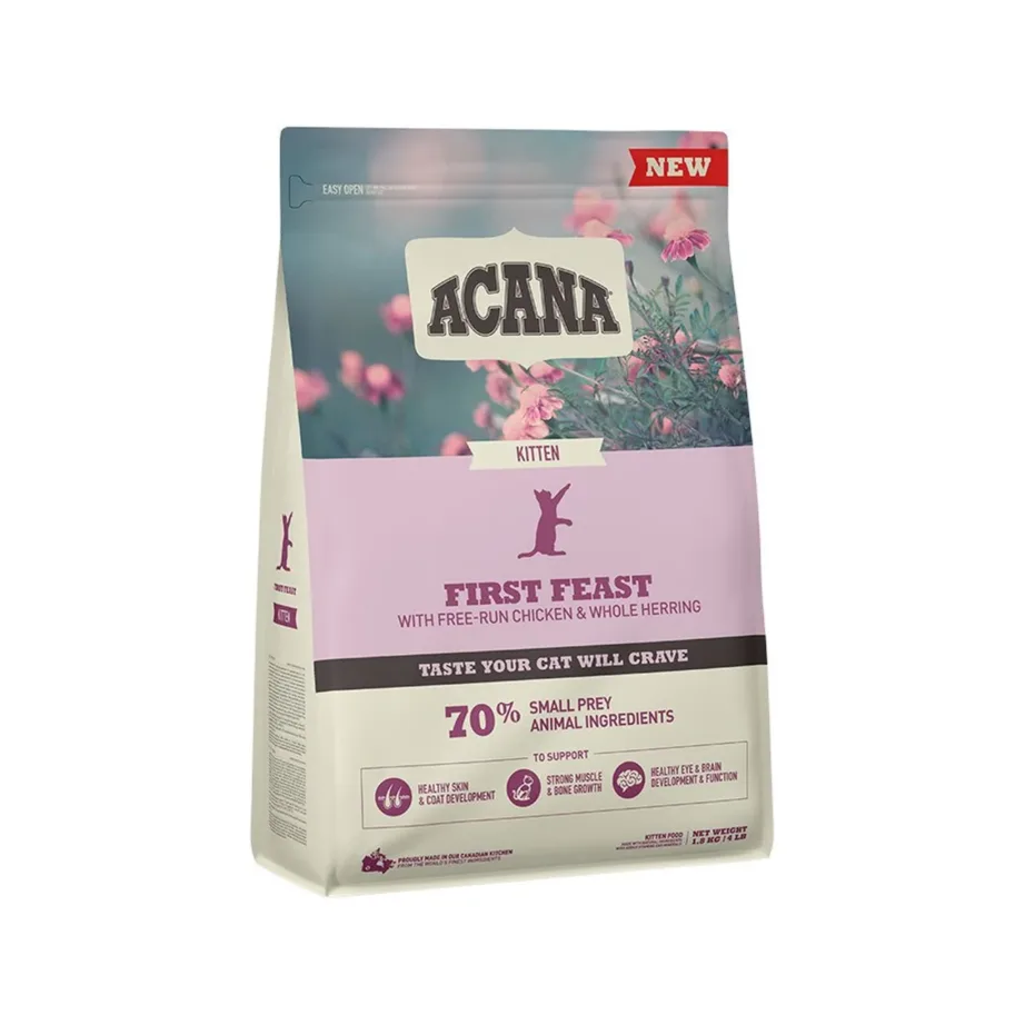 ACANA First Feast 1,8 kg gluteenivaba kuivtoit kassipoegadele linnulihaga