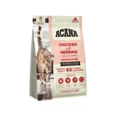 kuiv kassitoit kanaga 1,8kg ACANA Indoor Entrée pakk