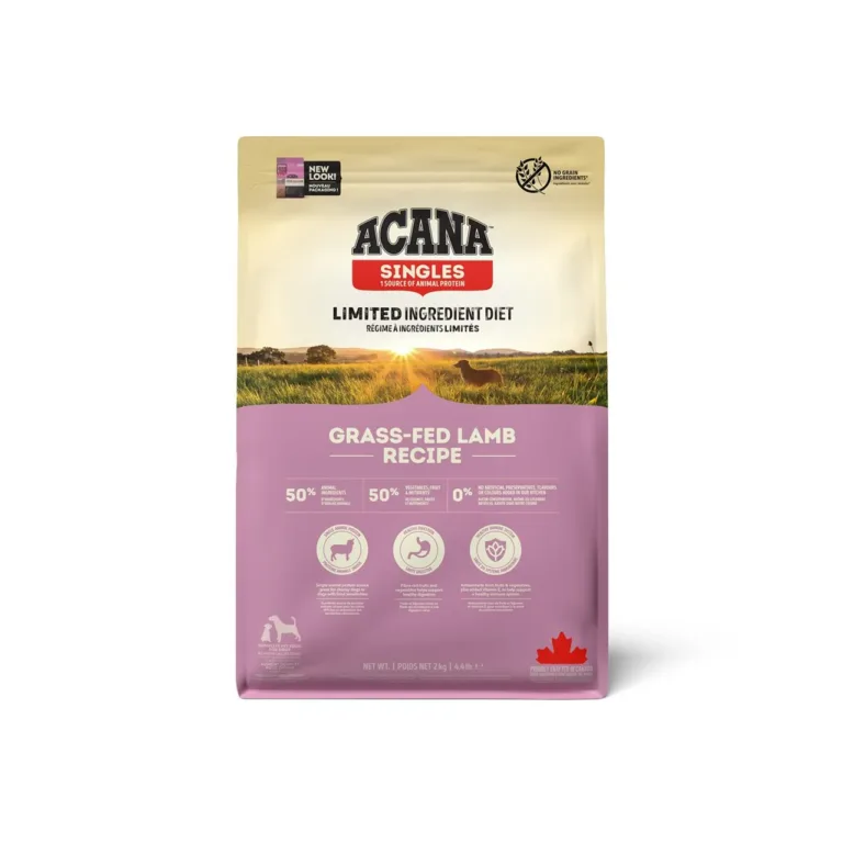 ACANA grass-fed lamb 2kg koeratoidu esikülg