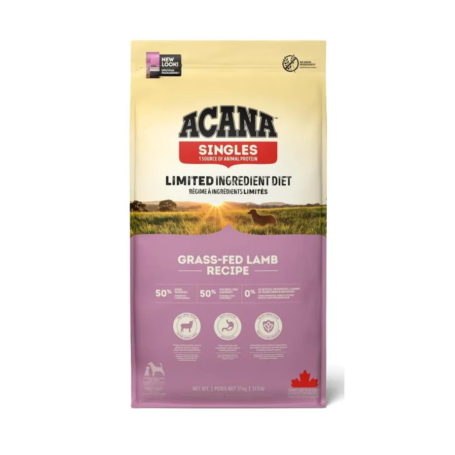 ACANA Singles Grass-Fed Lamb 17kg eesvaade